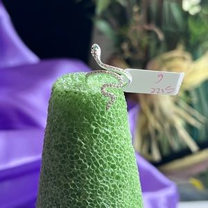 Snake Ring. Silver 925